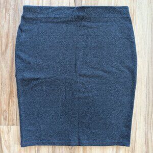 Old Navy Charcoal Gray Pencil Skirt Small, Office, Business Casual, Size S